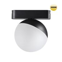 359262 SHINO NT23 189 черный Трековый светильник для низковольтного шинопровода IP20 LED 10W 48V 800Лм 3000К SMAL