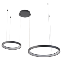 Подвесной светильник Zortes Innra ZRS.90611.02, Мощность - 78Вт, Тип лампы: Epistar LED, В -2000мм/350мм / Ш - Ø380мм+580мм