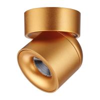 358810 OVER NT21 360 матовое золото Светильник накладной светодиодный IP20 LED 10W 850Лм 4000K 220V GESSO