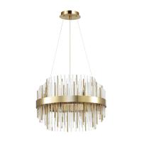 4639/8 HALL ODL20 665 золотой/металл/стекло Люстра G9 8*40W 220V IDA