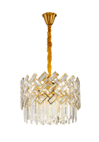 Подвесная люстра Zortes Dia ZRS.01277.06, Мощность - Зависит от лампы, Тип лампы: Е14, В -1000мм/620мм / Ш - ø400мм