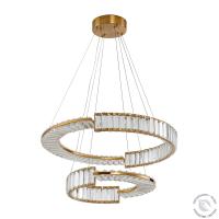 Подвесная люстра Zortes Moi ZRS.1201.02, Мощность - 60Вт, Тип лампы: LED, В -1200мм/500мм / Ш - ø600+400мм