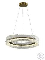 Люстра  подвесная ZORTES CRIOLLA ZRS.1823.60, Мощность - 30Вт, Тип лампы: LED, В -1500мм/750мм / Ш - ø600мм