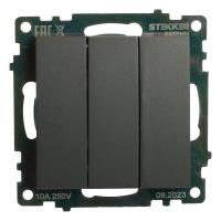 Выключатели STEKKER GLS10-7108-06