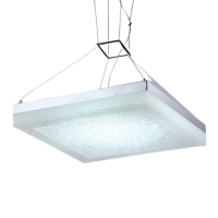 1402 Люстра подвесная LEDх40 SQ