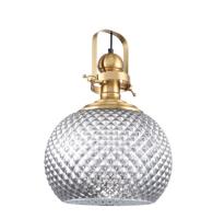 7598-1хE27-GlCh Подвес золото, плафон хром