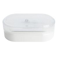 Светильник накладной светодиодный FERON Светодиодный светильник серии TR ЖКХ Овал 12Вт, 4000К, призма, IP53