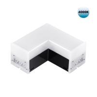 359116 OVER NT23 060 черный Светильник-соединитель "L"- образный с двумя сетевымм входами IP20 LED 8W 4000K 100-265V 720Лм BITS