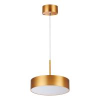 358763 OVER NT21 354 матовое золото Светильник накладной светодиодный, длина провода 2м IP20 LED 30W 4000K 2600Лм 100-265V PROMETA