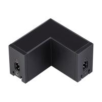 135033 OVER NT19 143 черный Соединитель - L IP20 24V RATIO