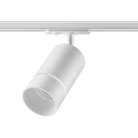 370778 PORT NT21 250 белый Светильник трековый однофазный трехжильный IP20 GU10 9W 235V ELINA