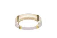 Потолочный светильник ZORTES GERDA ZRS.1097.40, Мощность - 63Вт, Тип лампы: LED, В -80мм / Ш - ø300/400мм