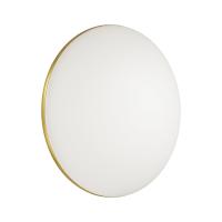 3043/AL TAN SN 214 Светильник пластик/белый/золотистый LED 18Вт 4000К D280 IP43 LASSA