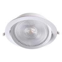 358001 SPOT NT19 460 белый Встраиваемый поворотный светильник IP20 LED 3000К 30W 85-265V STERN
