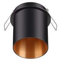 370433 SPOT NT19 515 черный Встраиваемый светильник IP20 GU10 50W 220V BUTT