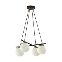 5212/4 MODERNI LN22 109 черный, золотой Люстра E27 4*60W 220V RANDI