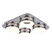 151/4-24W-4000K Люстра светодиодная потолочная хром ELVAN