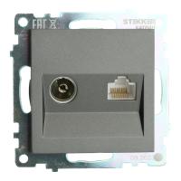 Розетка STEKKER GLS00-7106-06