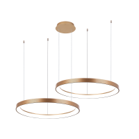 Подвесной светильник Zortes Innra ZRS.90612.02, Мощность - 78Вт, Тип лампы: Epistar LED, В -2000мм/350мм / Ш - Ø380мм+580мм