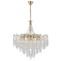 8243/8 CLASSI LN25 22 латунь металл/хрусталь Люстра подвесная E14 8*40W 220V KRISTINA