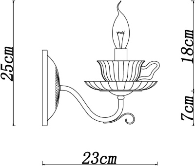 Бра Arte Lamp TET-A-TET