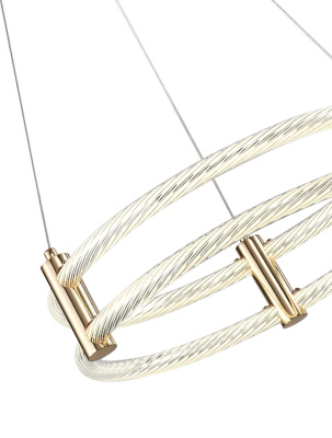 Светильник ZORTES RINGER ZRS.57792.76, Мощность - 76Вт, Тип лампы: LED, В -1500мм/750мм / Ш - ø400мм