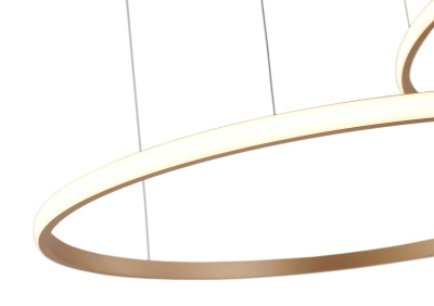 Светильник ZORTES RINGOLIGHT ZRS.33320.75F, Мощность - 75Вт, Тип лампы: LED, В - 1500мм / Ш - ø200/ø400/ø600мм