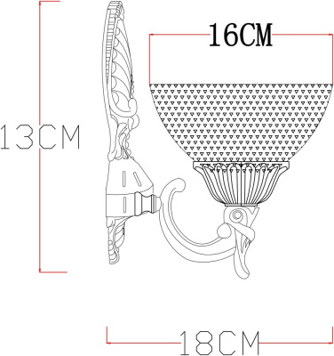 Бра Arte Lamp FEDELTA