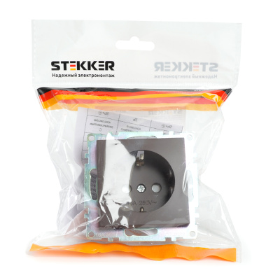 Розетка STEKKER GLS16-7110-04