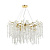5005/14 HALL ODL23 639 золотой/прозрачный металл/хрусталь Люстра G9 14*40W BANCHE