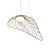 10127/590 Gold Подвесной светильник LOFT IT Tressage