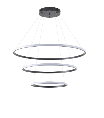 Светильник ZORTES RINGOLIGHT ZRS.33320.120C, Мощность - 120Вт, Тип лампы: LED, В - 1500мм / Ш - ø400/ø600/ø800мм