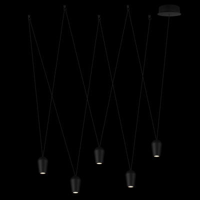 10357/5 Подвесной светильник LOFT IT Blackout