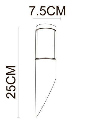Уличный настенный светильник Arte Lamp PALETTO