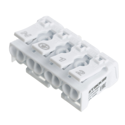 Клемма пружинная STEKKER LD294-4004