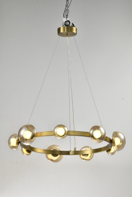 Люстра  подвесная ZORTES FRITTO ZRS.1215.09, Мощность - 36Вт, Тип лампы: LED, В -1600мм / Ш - ø680мм