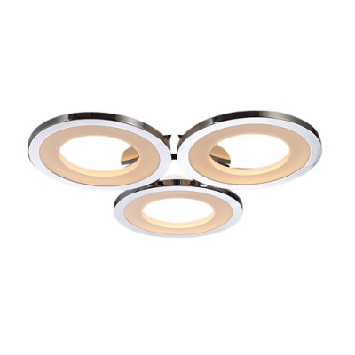 091/3-43,2W-4000K Люстра светодиодная потолочная хром ELVAN