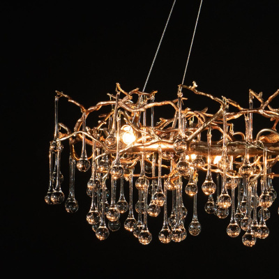 10068/800 GB Подвесная люстра LOFT IT Bijout