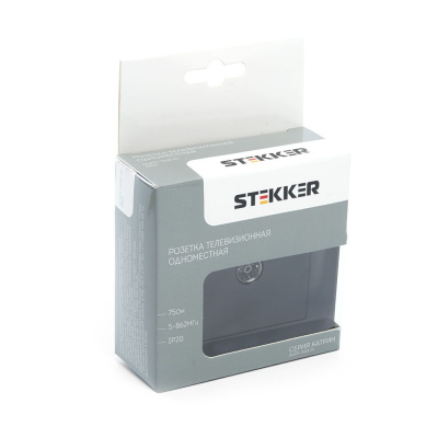 Розетка STEKKER GLS00-7008-05