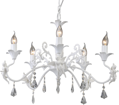 Подвесная люстра Arte Lamp Angelina A5349LM-5WH