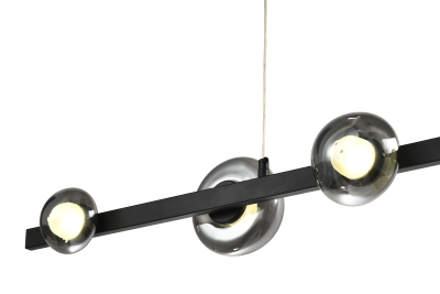 Люстра  подвесная ZORTES FRITTO ZRS.1888.06, Мощность - 24Вт, Тип лампы: LED, В -1650мм / Ш - 1200мм / Г - 120мм