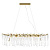 10350/1200L AB Подвесная люстра LOFT IT Waterfall