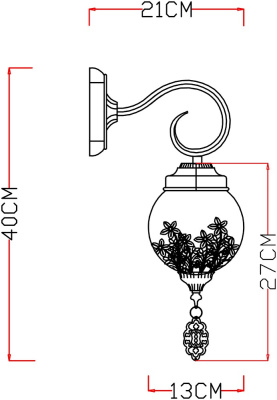 Бра Arte Lamp MOROCCANA
