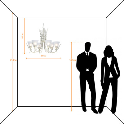 Подвесная люстра Arte Lamp BRUSHWOOD