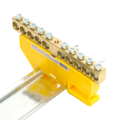 Шины N, PE, PEN, L, кросс-модули STEKKER LD555-812-10