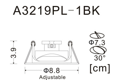 Точечный встраиваемый светильник Arte Lamp ACCENTO