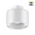 358970 OVER NT22 350 белый Светильник накладной с переключ. цв. температуры IP20 LED 3000К\4000К\6000К 12W вниз + 3W вверх 110-265V GIRO