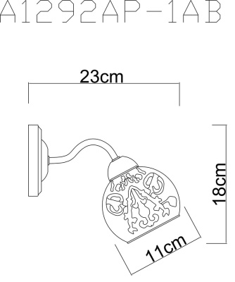 Бра Arte Lamp MARTINA