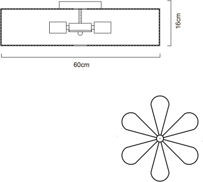 Потолочная люстра Arte Lamp CAMOMILLA