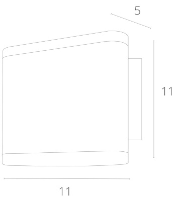 Уличный настенный светильник Arte Lamp LINGOTTO